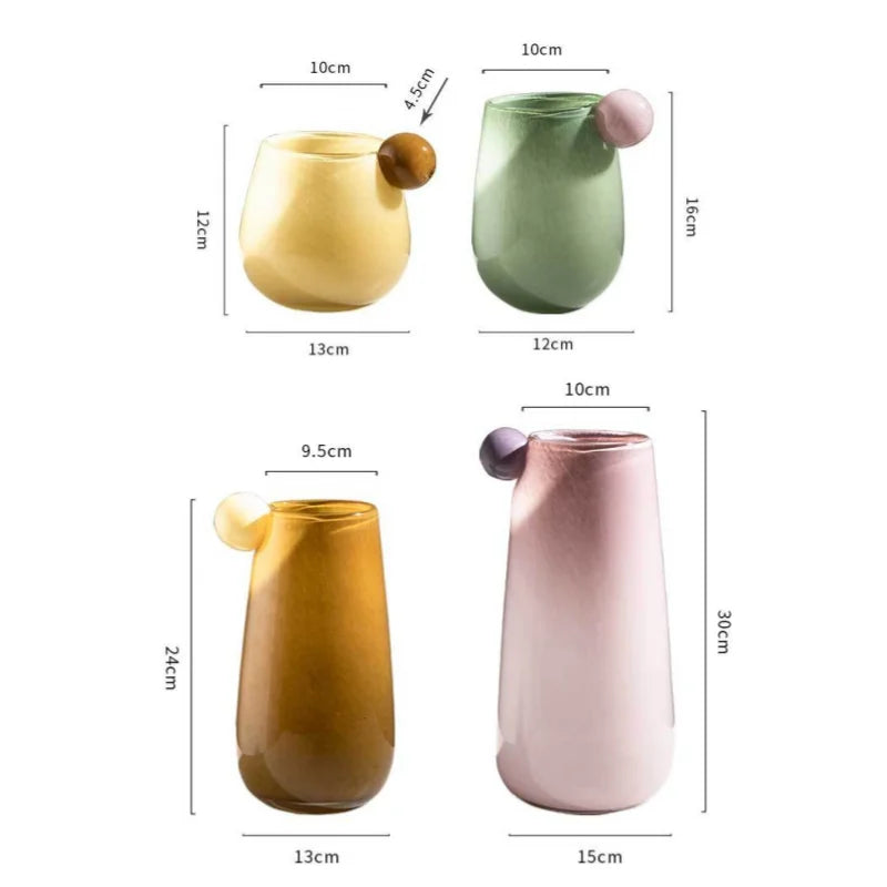 Globe Glass Chubby Vase | Skanto