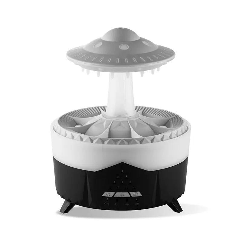 Skanto | UFO Luftfukter | Ultralyd Aromaterapi Diffuser med Fjernkontroll - Grosven