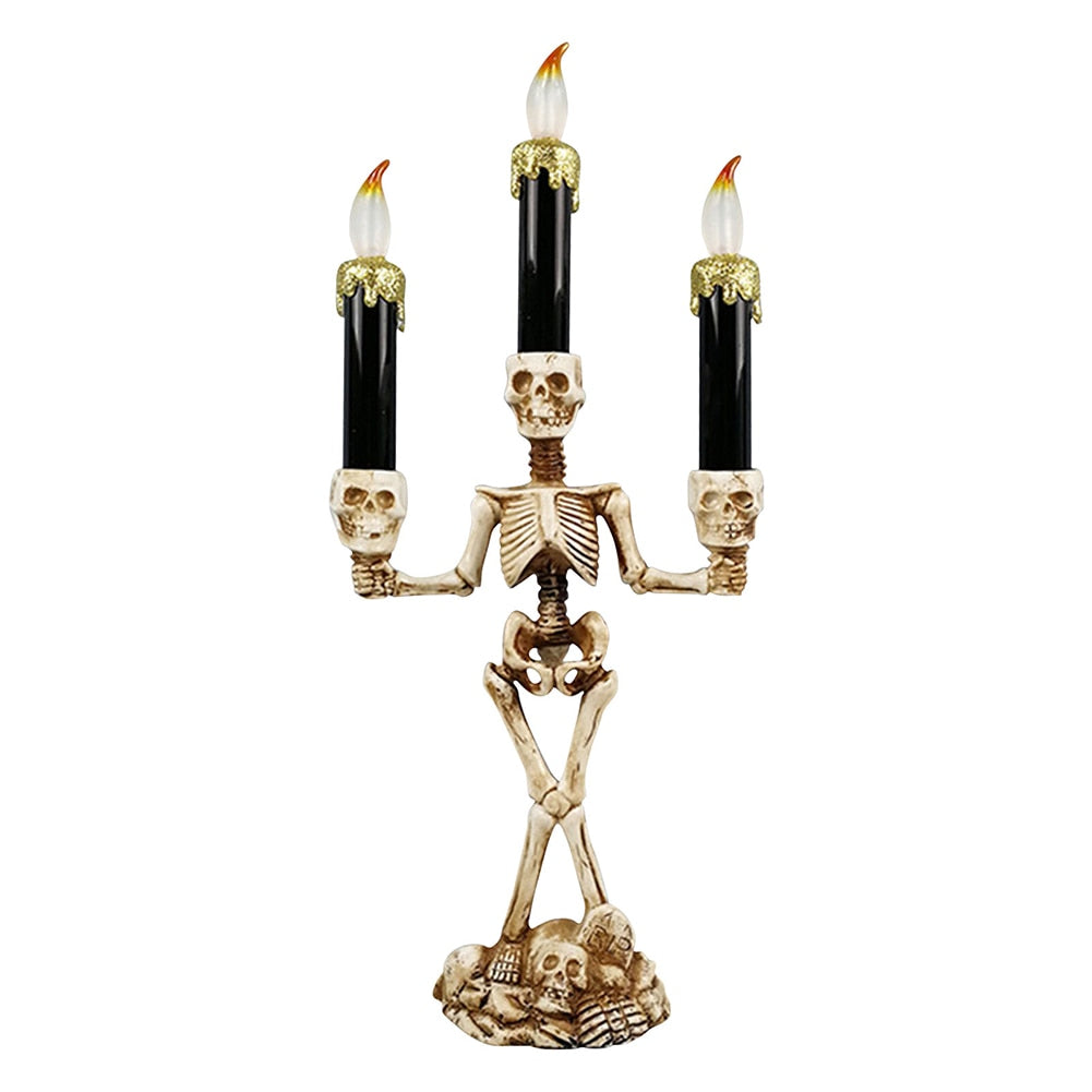 Skanto | Skummel Skeleton Halloween Lys