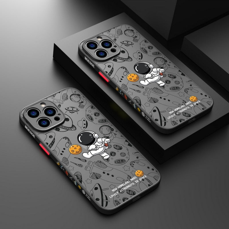 Skanto | Space Road Relax Astronaut iPhone-deksel