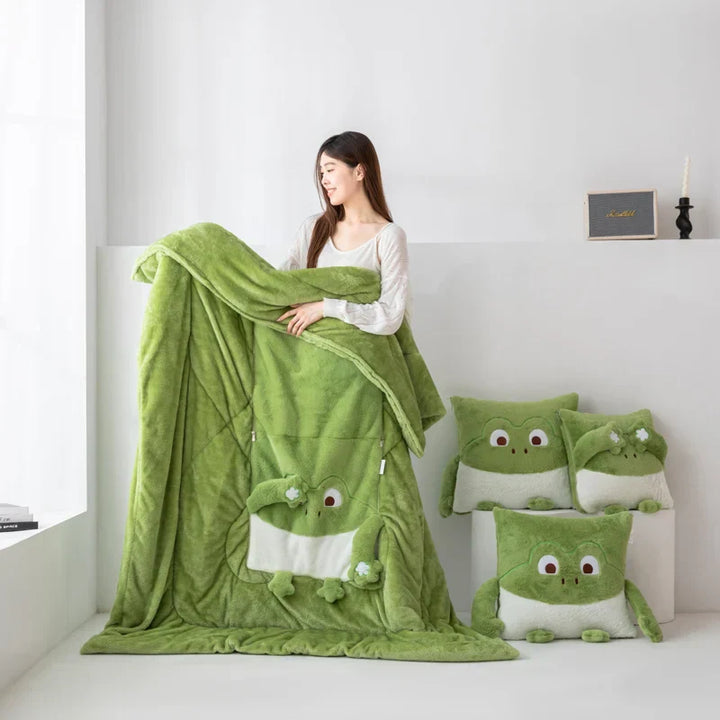 Koselige drømmer Mini Monster Quiltkissen Skantoanket | Skanto