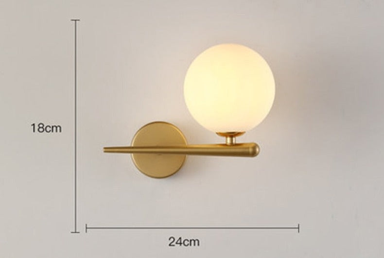 Skanto | BulbAura - Skandinavisk Vegglampe