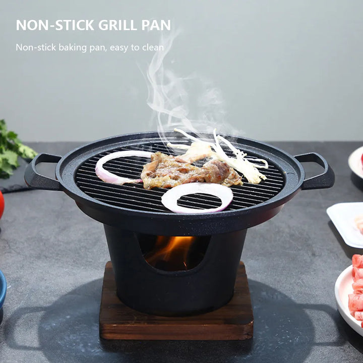 Mini BBQ Non-Stick Japansk Grill | Skanto