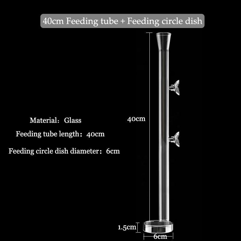 Skanto | Transparent Akvarium Glass Tube Fisk Materiell