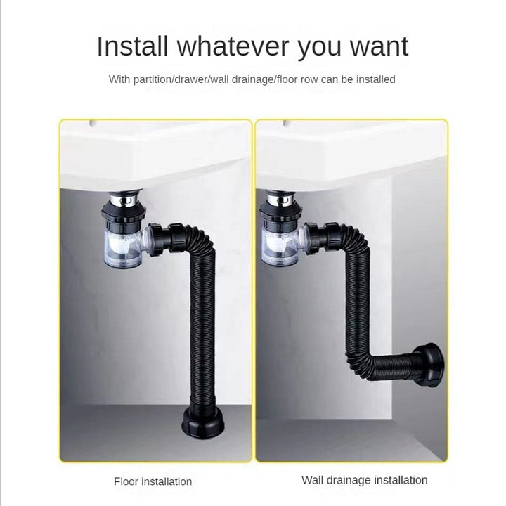 Skanto | Universell Enkel Drenerings Folds Pipe