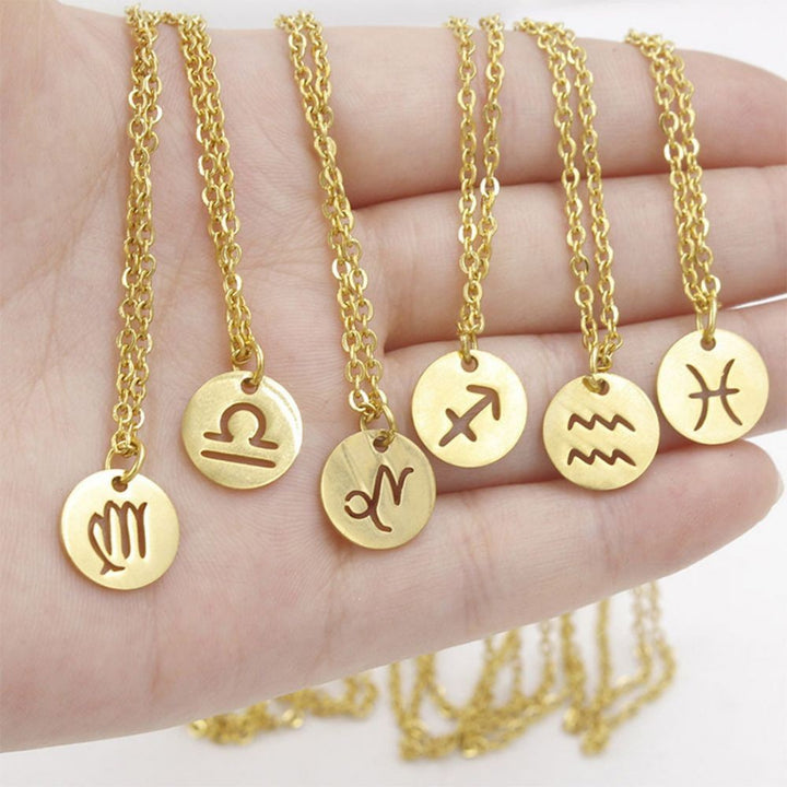 Zodiac Necklace | Bærekraftig rustfritt stål, forblir strålende! Skanto
