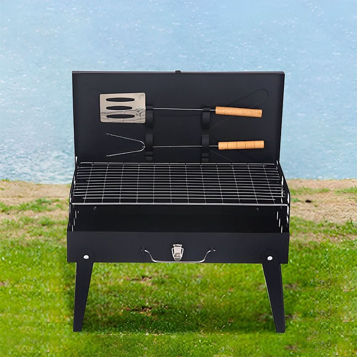 Skanto | Sammenleggbart stål hagegrill for camping & hage