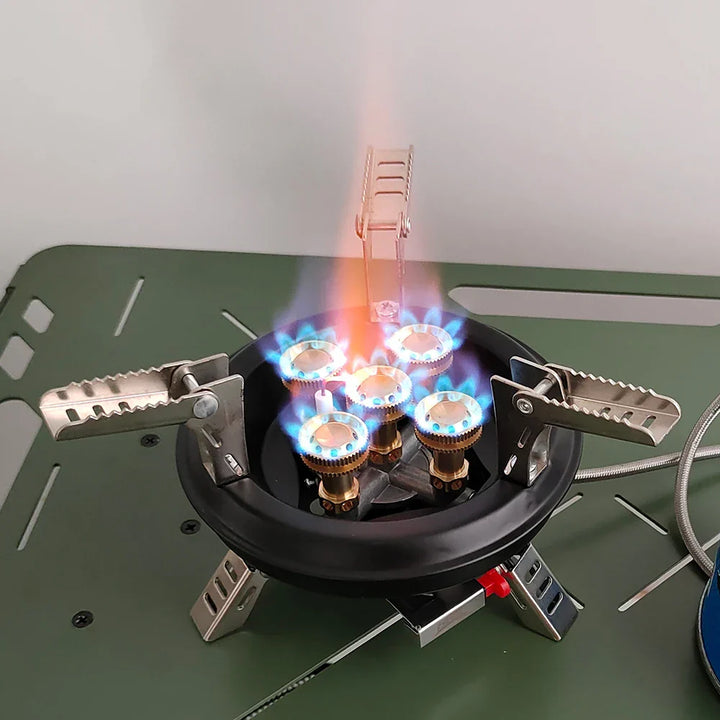 Skanto | Bærbar Multi-Brenner Rask Tennings Ute Gasskokker
