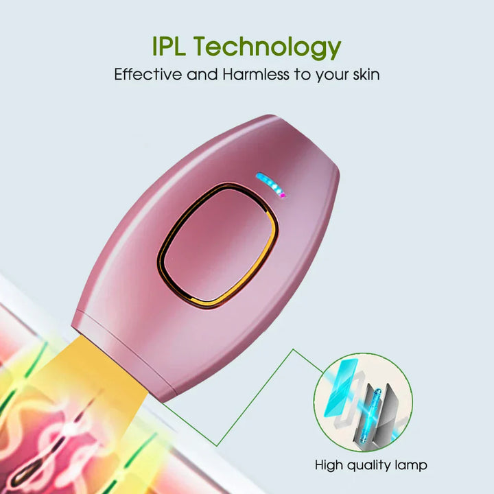 Skanto | Bikini IPL 500 000 Flash Epilator Impuls Permanent Laser Epilator Smerteløs For Kvinner Hårfjerning Hjemmebruk Enheter