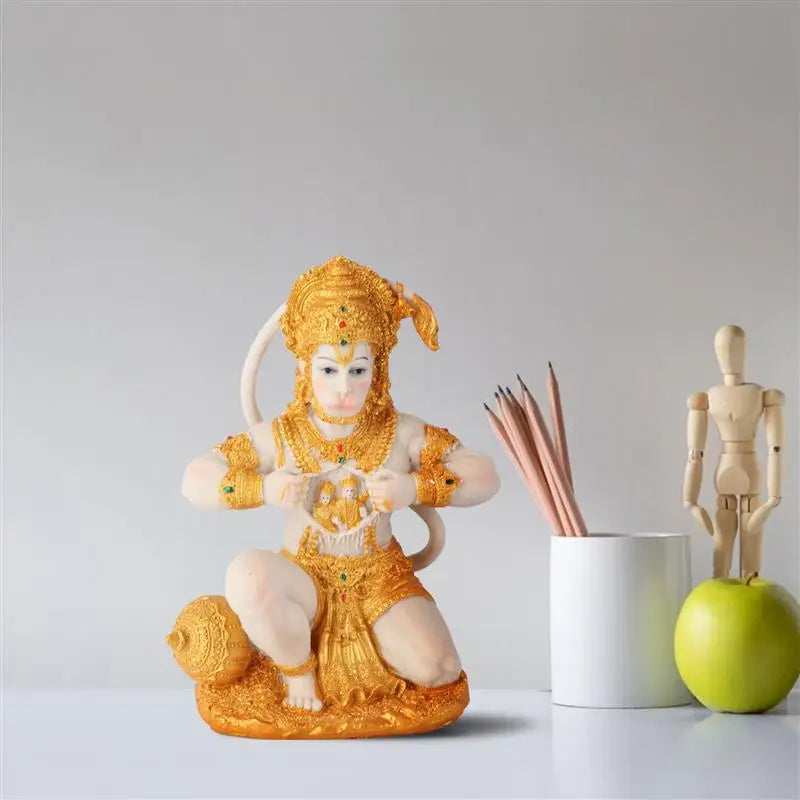 Skanto | 1 Stykke Hanuman Buddha Ape Gud Figur Southeast Asian Stil Hjem Skulptur Herre Hanuman Statue Buddha Figur Ornament