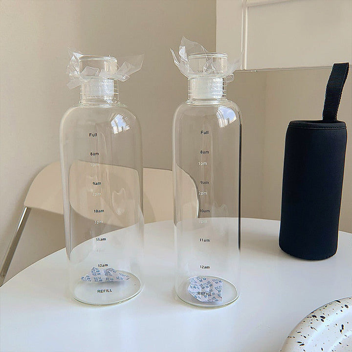 Skanto | Time Scales varmebestandig glass vannflaske