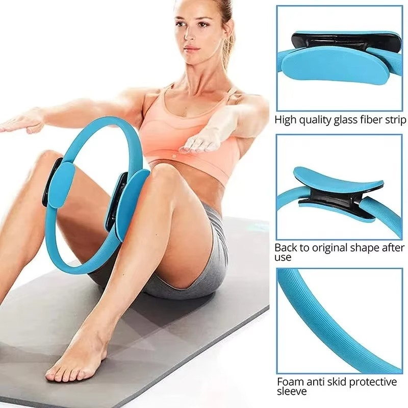 Yoga-Pilates-Fitnessring for Rumpfmuskulatur og Muskeltrening