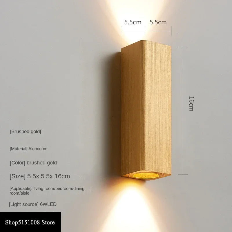LumiGlow - Stillegående LED Vegglampe med Varme og Kjølige Lys | Skanto