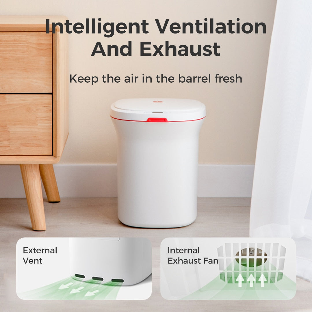 Skanto | Smart Automatisk Posering Smart Sensor Søppelbøtte