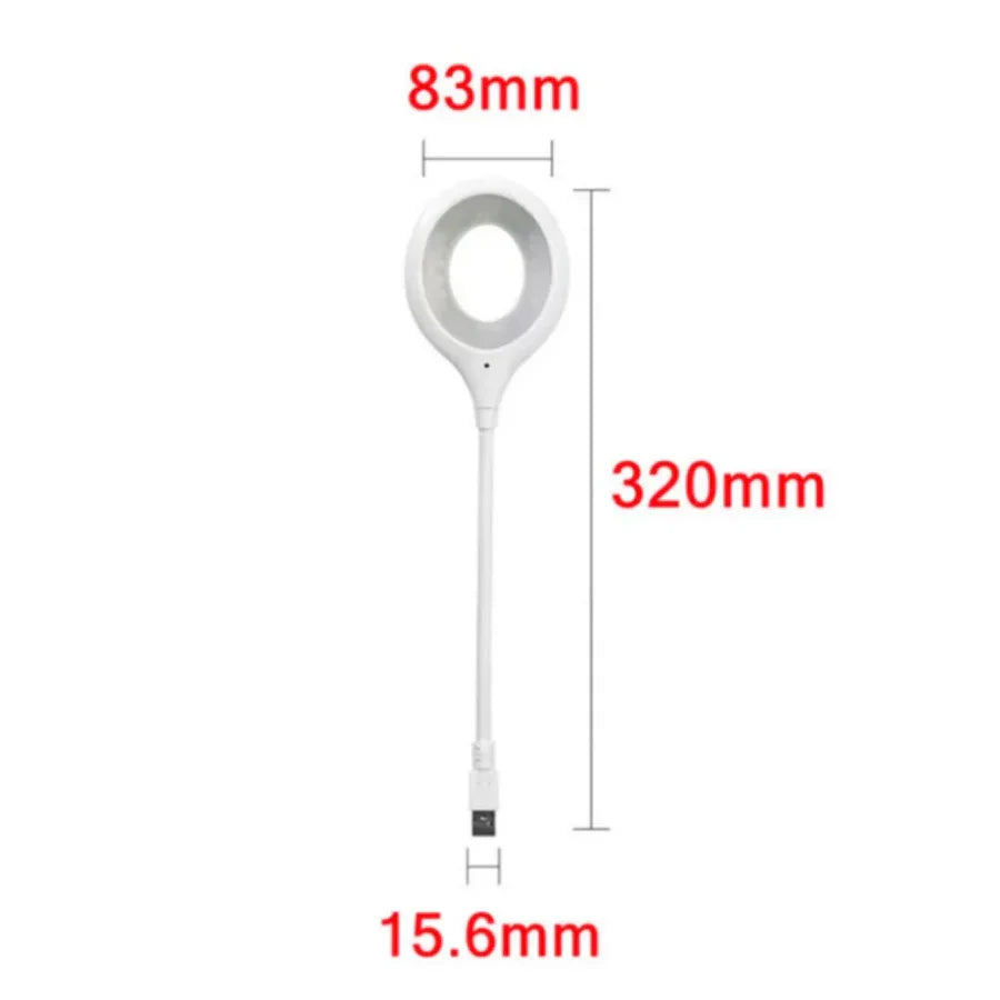 Skanto | Kompakt og oppladbar nattlys – Fleksibel LED-lampe for skrivebord og nattbord