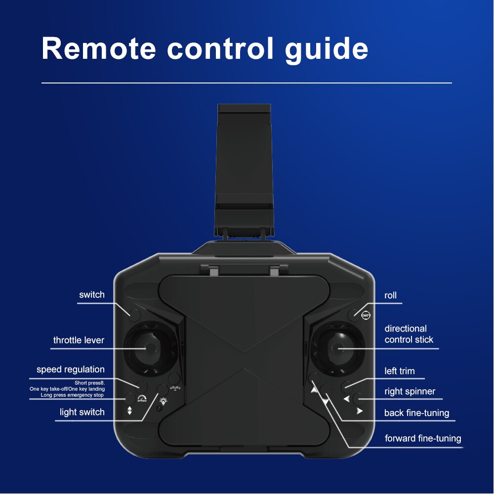 Skanto | Easy Fly Dual Camera Mini Pocket Drone
