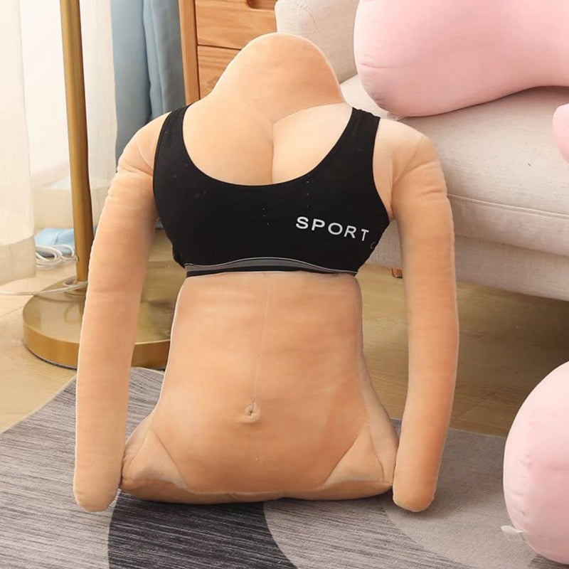 Skanto | Muskelmann Sterk Kosedyr Body Pillow Pute