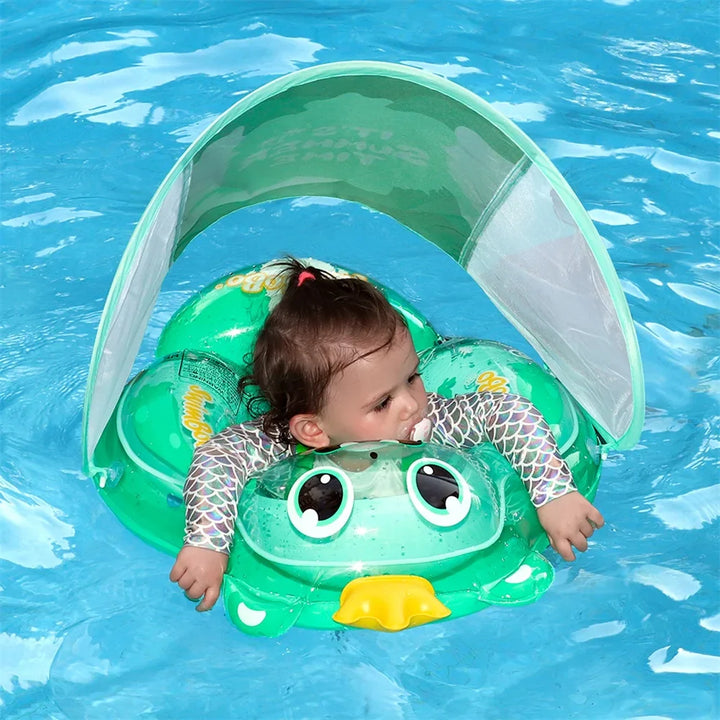 Skanto | Baby svømmering AquaBear | Sikker svømme moro for babyer | For 6–36 måneder | Miljøvennlig PVC