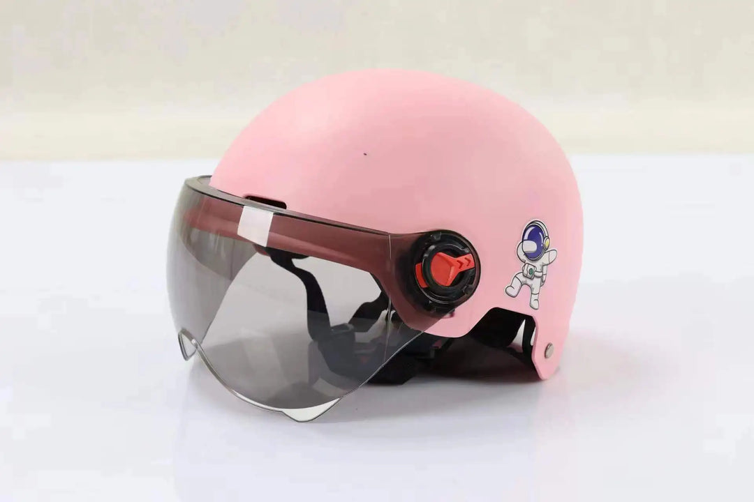 Skanto | Åpen-Face Motorsykkelhjelm med Goggles – Orion