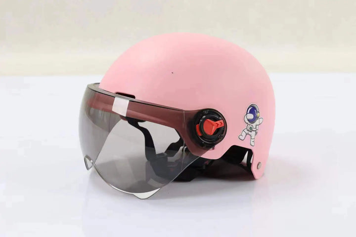 Skanto | Åpen-Face Motorsykkelhjelm med Goggles – Orion
