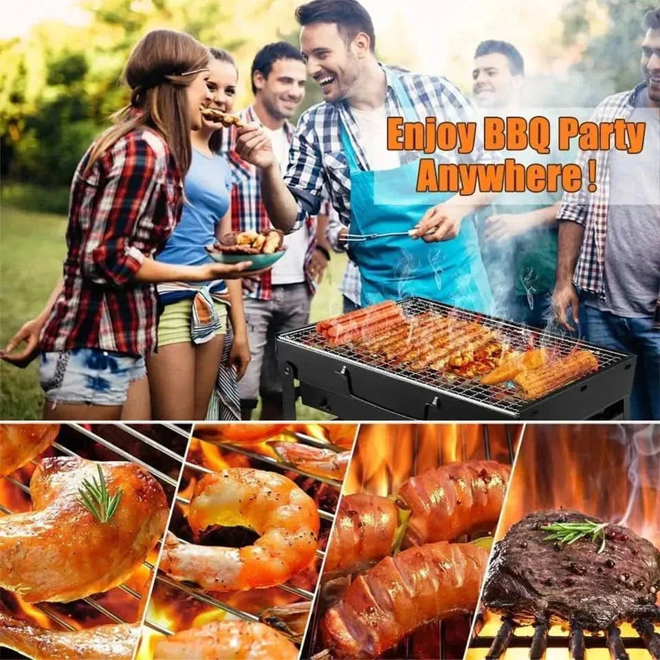 Skanto | CampFlare Kullgrill – Kompakt og robust for grilling på farten