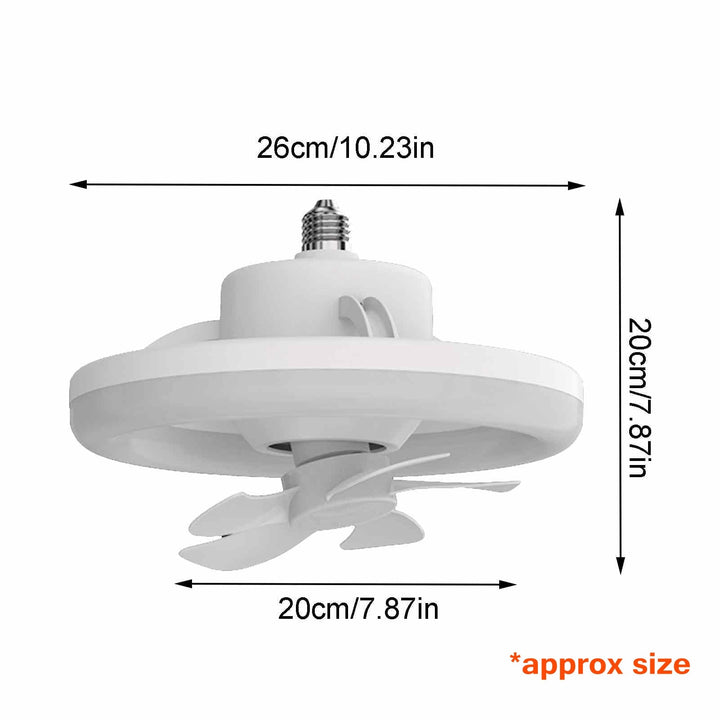2in1 Strålende Rotasjon RC Takvifte Lampe | Skanto