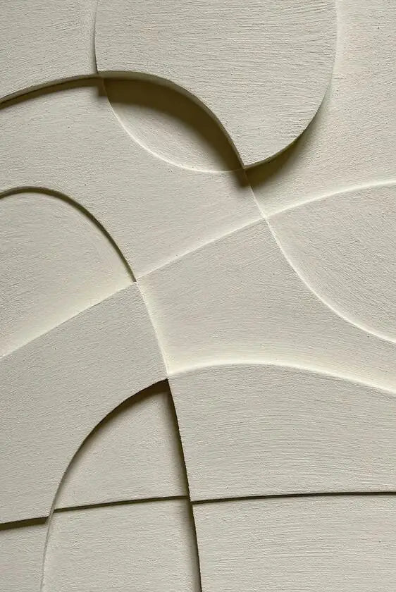 Abstrakt Minimalistisk 3d Design Veggkunst Kunstneriske Lerretstrykk Bilder For Moderne Leilighet Stue Spisestue Hjemmekontor Dekor | Skanto