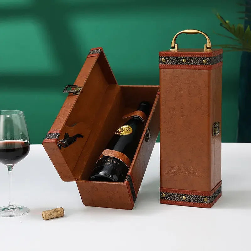 Skanto | Luksus Vin Kasse - Stilige Oppbevaring for Vin og Tilbehør