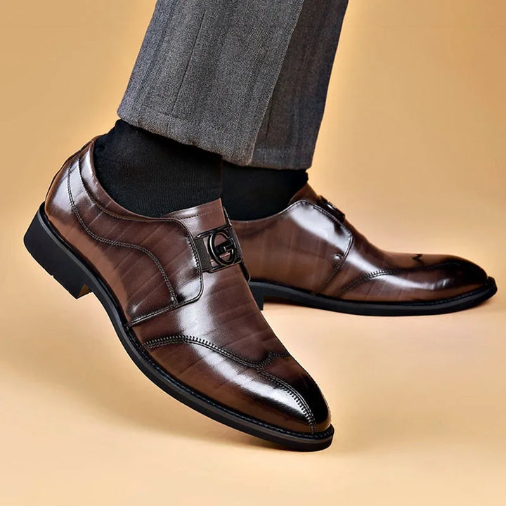 Herresko i skinn Stilige herresko Spisse oxfordsko i skinn til bryllup Herresko i skinn Kontorsko til herre
