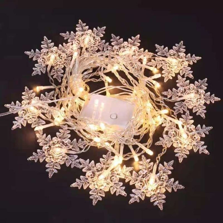 Skanto | LED Fe Fairy Snøfnugg Lys