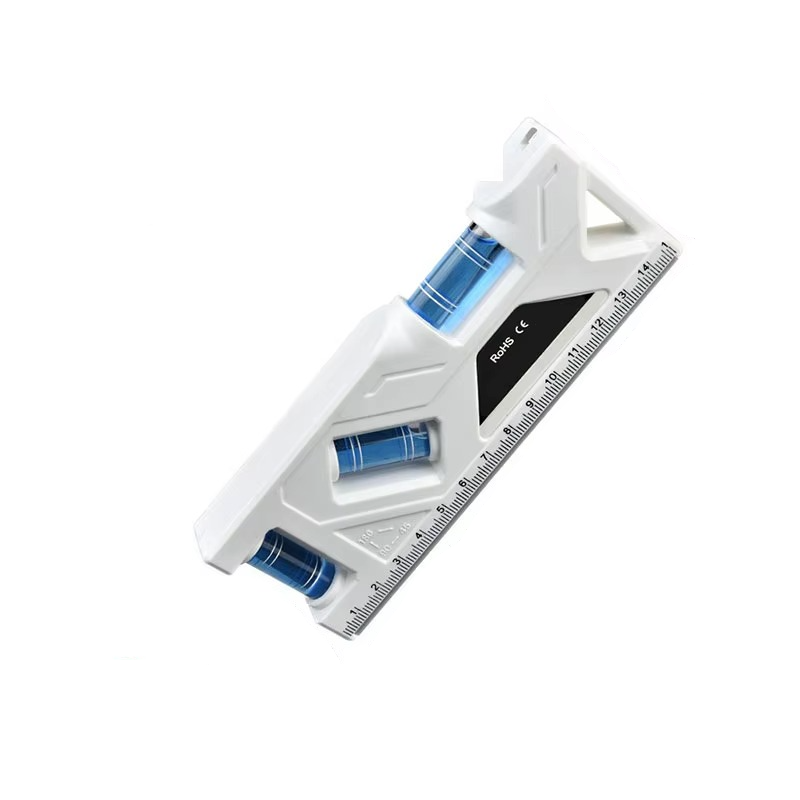 Präzisions-Taschenwasserwaage med Magnetfuß og Winkelmesser