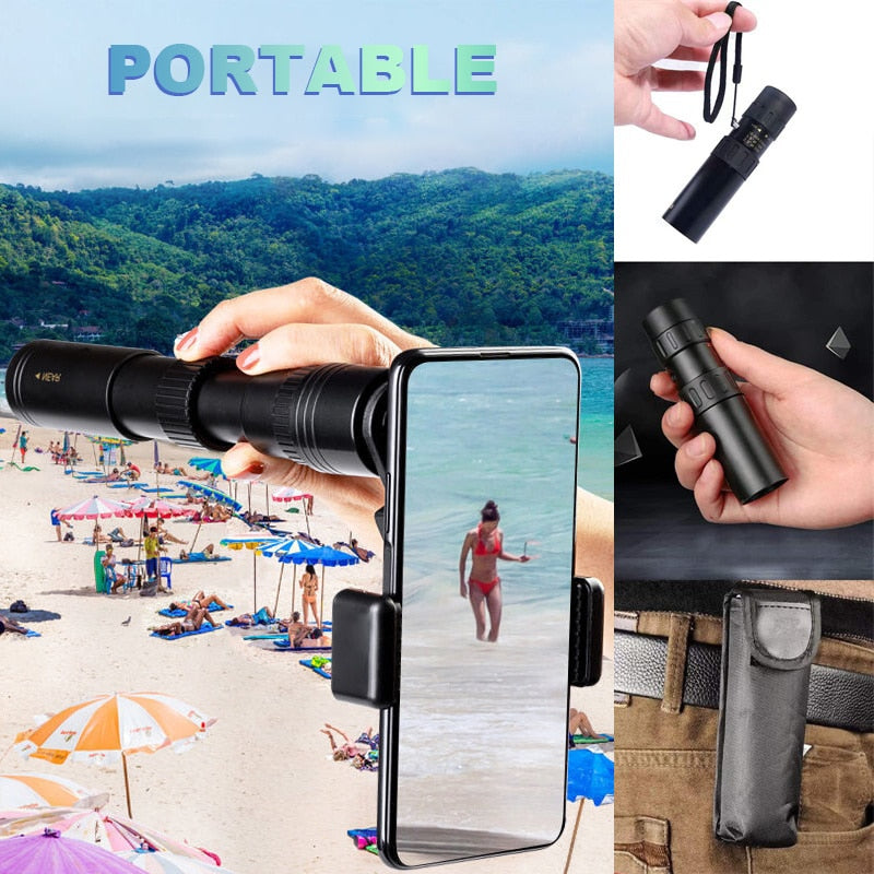 Skanto | 10-300X Zoom Telescope For Cell Phone