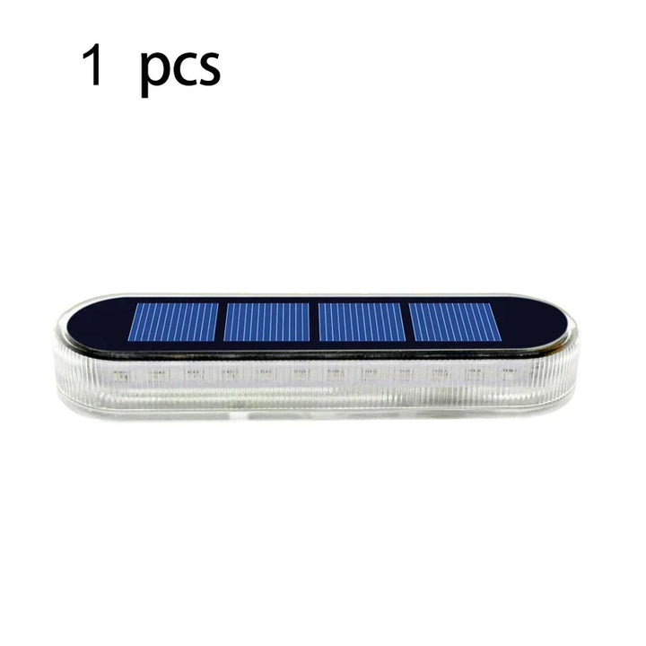 Skanto | LumaGlow Solar Trap Light | IP68 vanntett med 30 LED-lamper i varm/kald hvit/blå for terrasse og utendørs