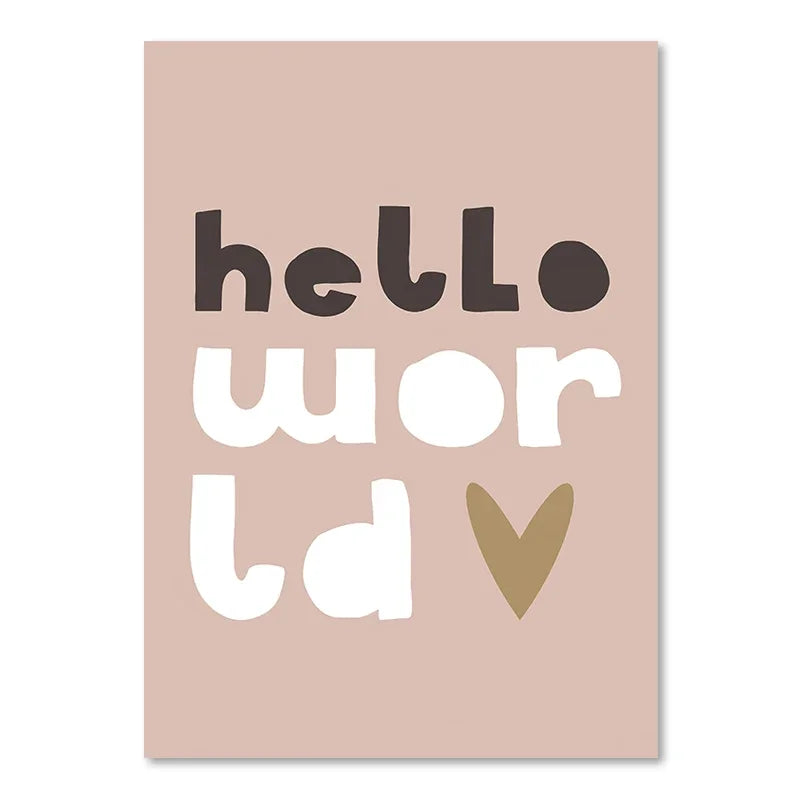Søte Baby Dyr Barnerom Veggkunst Illustrasjoner Fine Art Lerretsutskrifter Gås Mus Løve Isbjørn Plakatbilder For Babys Rom Veggdekor | Skanto