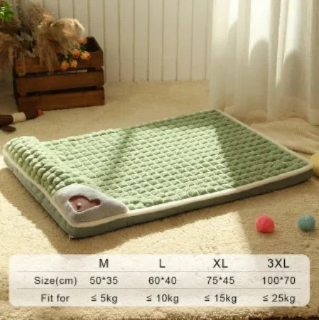 Skanto | PAWSOMNIA ortopedisk hundeseng | avtagbart trett | vaskbar | minneskum | for hunder og katter