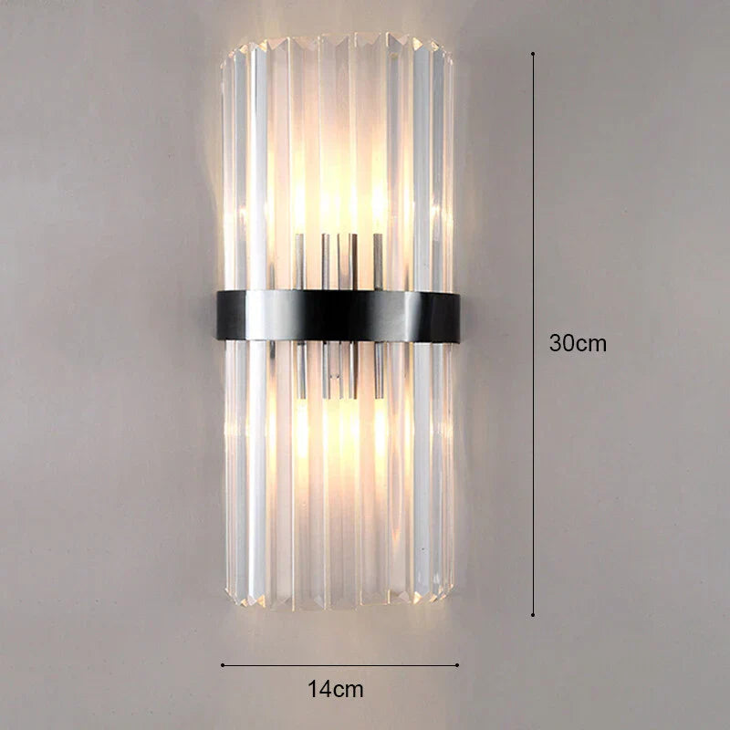 Skanto | GoldenLuxe Elegant LED Vegglampe | Luksuriøs Design i Gull | Stilig Veggbelysning