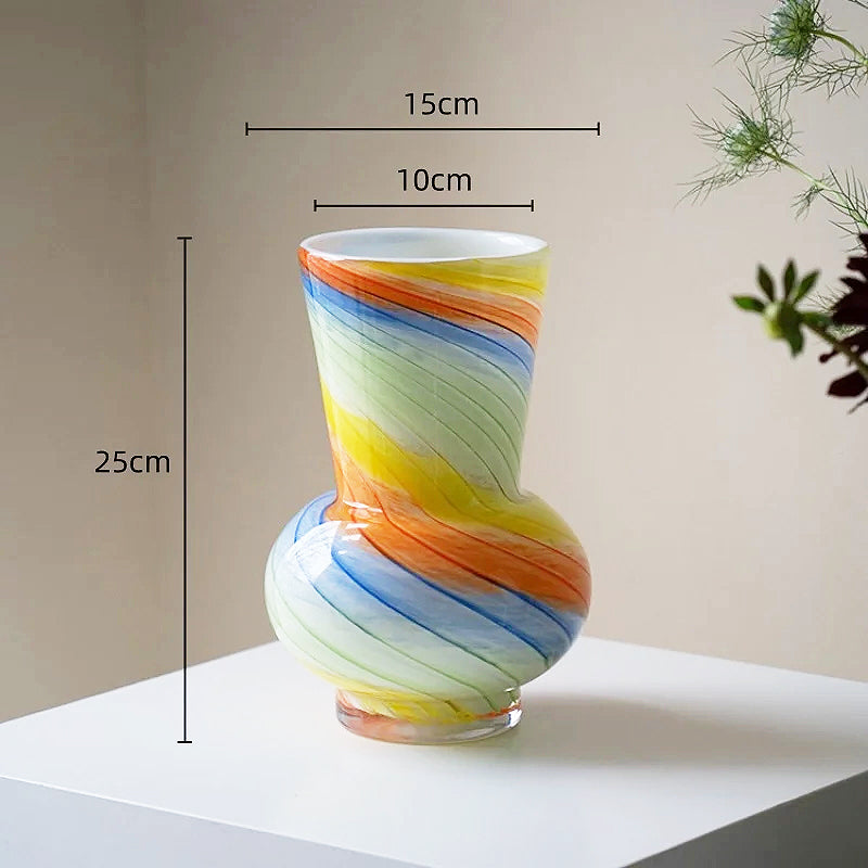 Regnbue Chubby Vase | Skanto