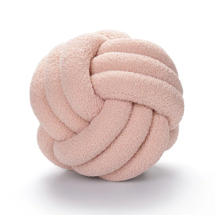 Skanto | Pute - Koselig - Håndknyttet Ball - Saueskinn
