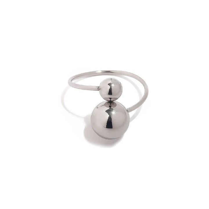 Skanto | 18k Bold To Kule Åpen Ring