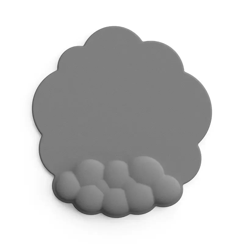 Skanto | Cloud Memory Foam Musmatte med Håndleddstøtte - Anti-Sklisikker Kontor- og Gaming Tastaturstøtte