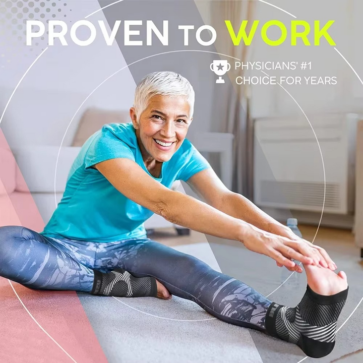 Skanto | Plantar Fasciitis Natt Kompresjonssokker med Hæl- og Bue Støtte