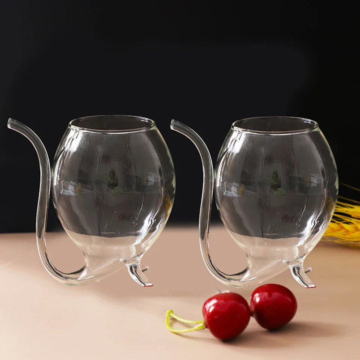 Skanto | Elegant Buet Kunstinspirert Cocktailglass