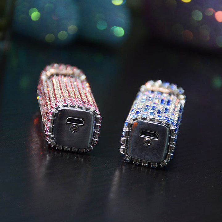 Skanto | Glitterstein Rhinestone Oppladbar Bærbar Tenner