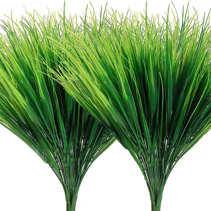 Skanto | Kunstig Hvetegrasplante Laget av Plast – Dekorativt Gras for Hage, Hjem og Uteområde