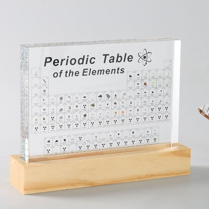 Skanto | Utdannende Akryll Science Periodiske Tabell Dekor