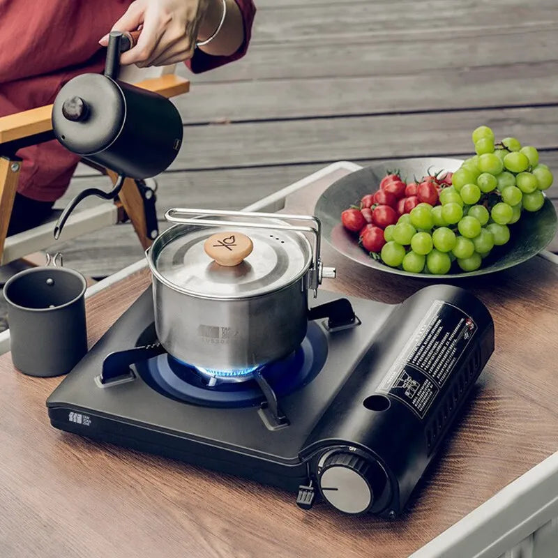 Camp Cuisine Mini Bærbar Gasskomfyr | Skanto