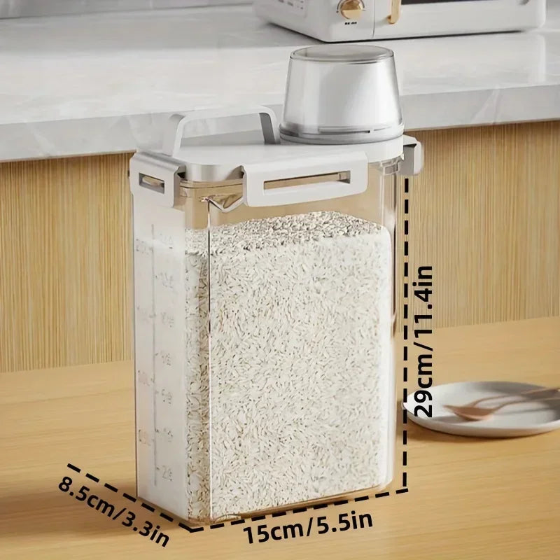 Lagringsbeholder med ferskhetsbevarende lokk 2,5L | Skanto