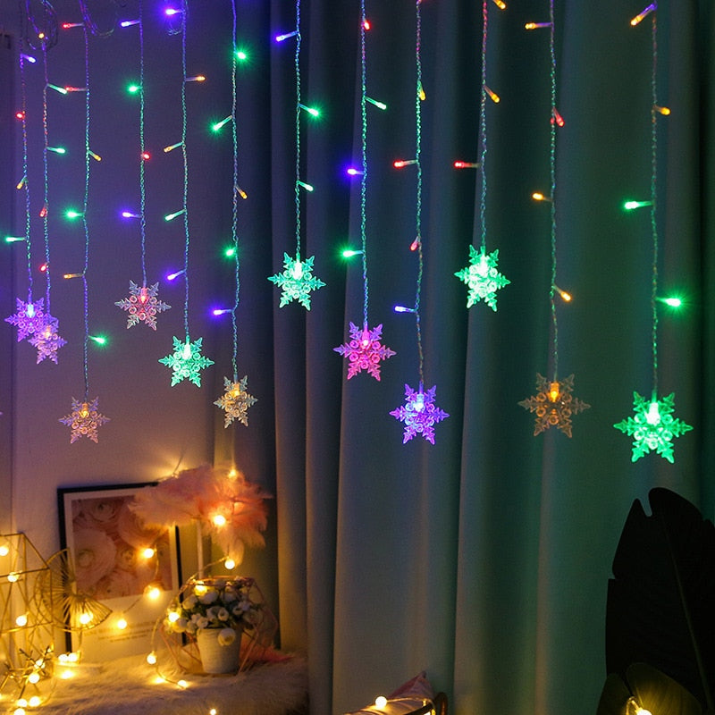 Skanto | LED Fe Fairy Snøfnugg Lys