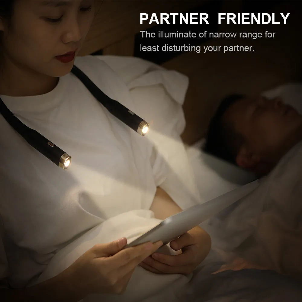Skanto | LED Oppladbar Håndfri Leselampe