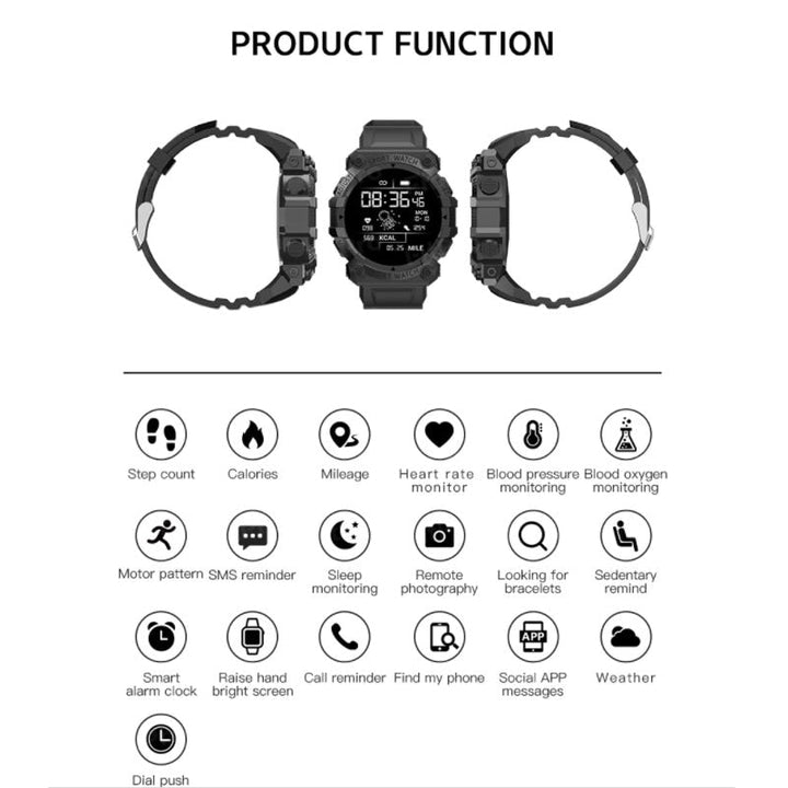 Skanto | Helsemonitor Bluetooth Smart Klokke